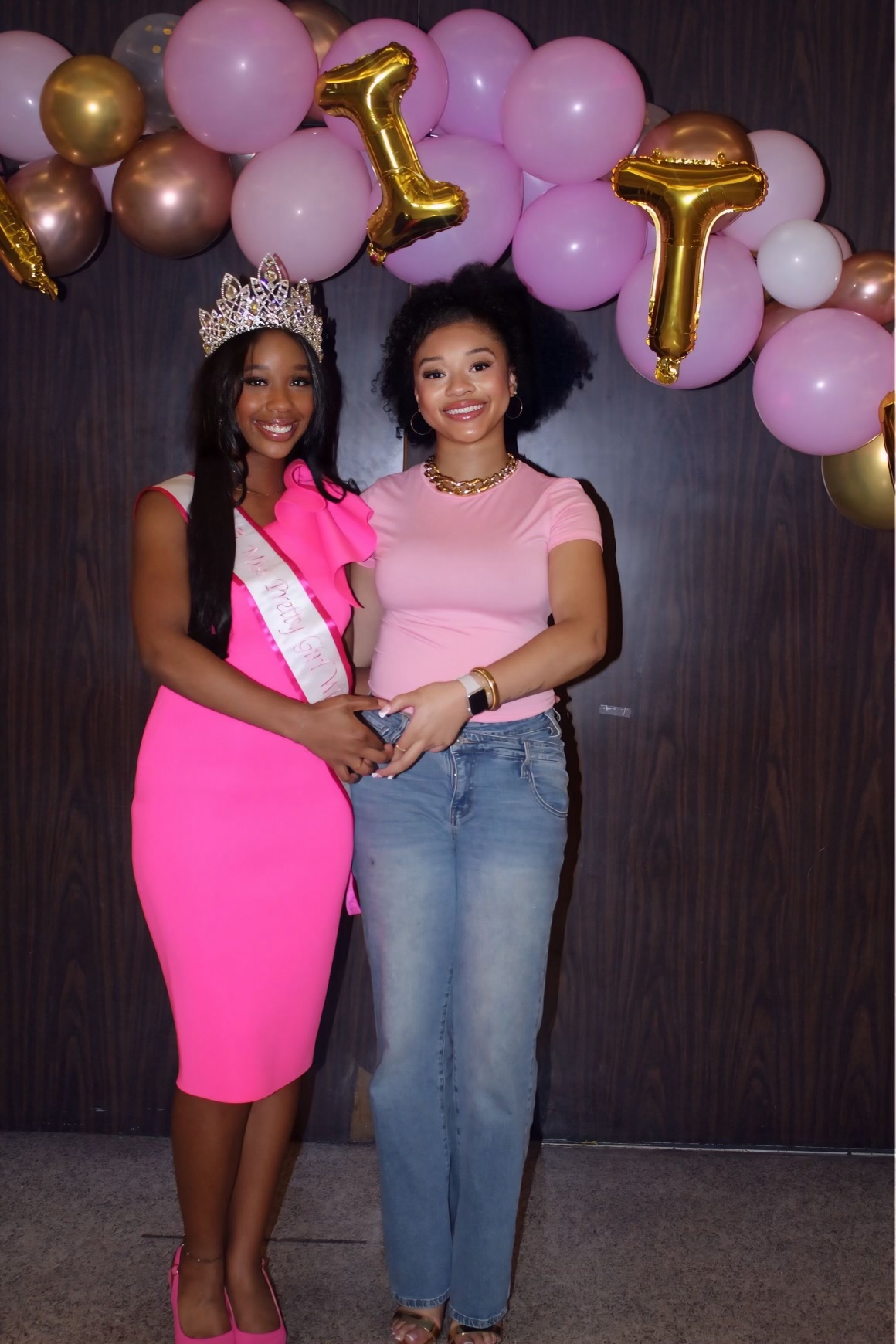 Pretty Girls Who Serve queens celebrating together at coronation